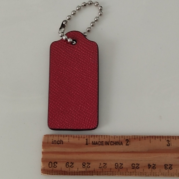 Bundle of 3 Coach Bag Tag Purse Fob Key Holder - Picture 7 of 14